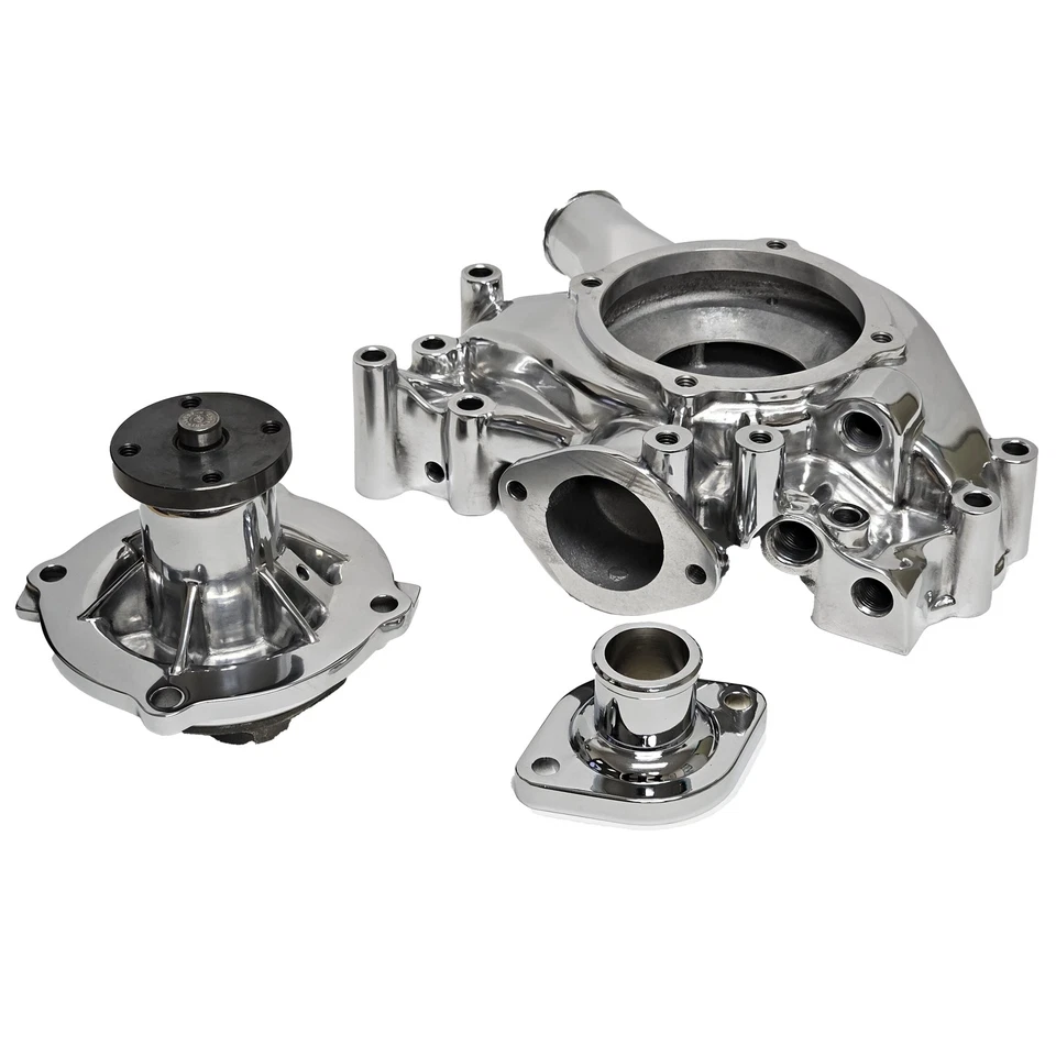 Prw 1444012 Hp Aluminum Water Pump Bbm Polished - Image 2 of 4