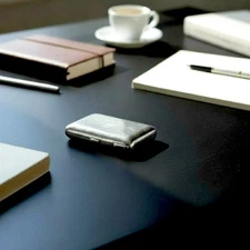 Silver Cigarette Case Heimburger Hallmark Mid Century Danish Silversmith Rare