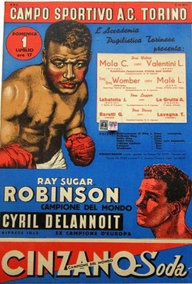 Streetwear Unisex T-Shirt | Tribute Sugar Ray Robinson Boxen | Gr. S -m-L-XL