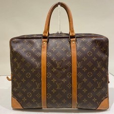 LOUIS VUITTON Valigetta in tela con monogramma marrone porta documenti...