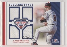 2017 USA Baseball Stars & Stripes Tools of the Trade /199 Landon Sims #61 0i76