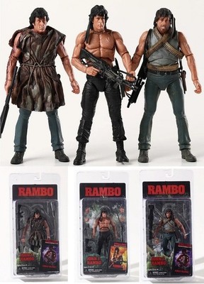 JOHN RAMBO NECA Figuren Film 3 Modelle Kino Sylvester Stallone Sammlung