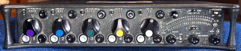 Sound Devices 552 Audio Field Recorder & Petrol Mixer with bag PS614