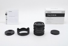 [Almost Unused] Sigma 17mm f/4 DG DN Contemporary AF Lens For L Mount From JAPAN