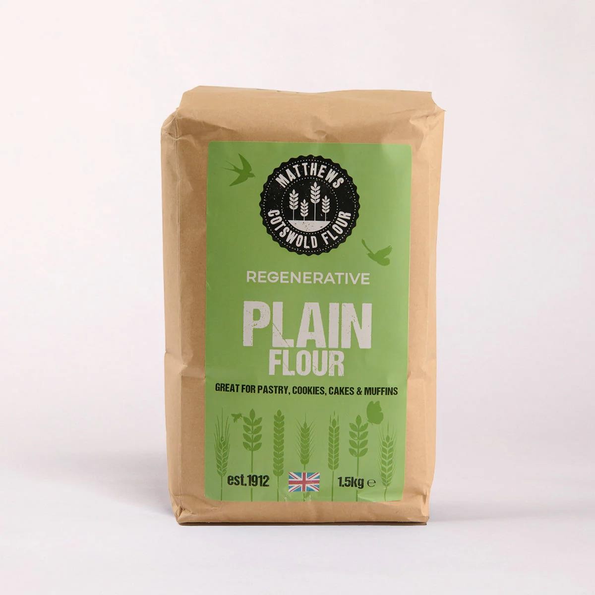 Matthews Regenerative Fine Plain Flour 1.5kg