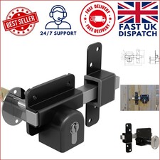 Durable Euro Profile Double Key Lock for Gates and Sheds - Rust-Resistant Finish