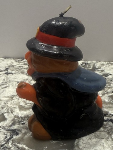 Vtg Witch With Broom Halloween Candle. Never Burned - 1980’s - Picture 3 of 6