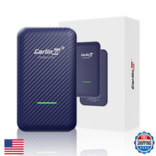 Carlinkit 4.0 Wireless CarPlay  Android Auto Adapter 2-in-1 Plug  Play