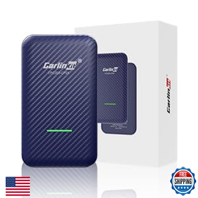 Carlinkit 4.0 Wireless CarPlay & Android Auto Adapter 2-in-1 Plug & Play