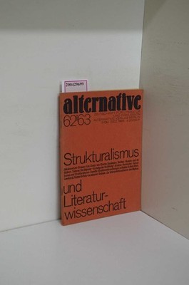 Alternative 62/63.  Zeitschrift für Literatur und Diskussion Deez. 1968