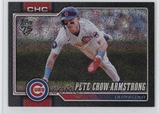 2026 Topps Series 1 Black Sandglitter 7/10 Pete Crow-Armstrong #196 15sd