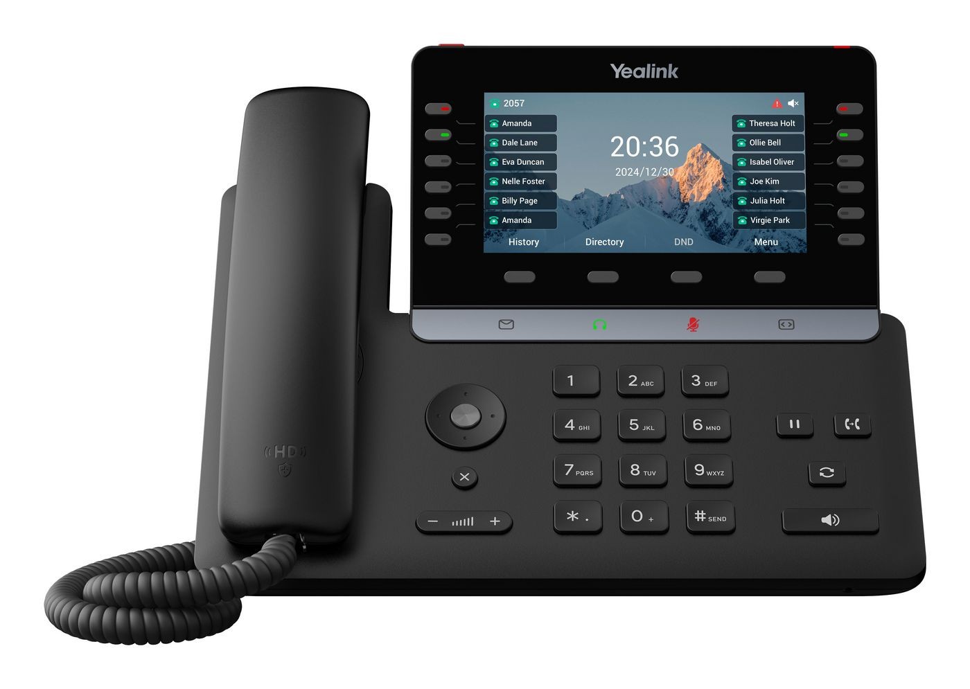 Yealink SIP-T8X, Telefon, Grau, Schwarz - Bild 2