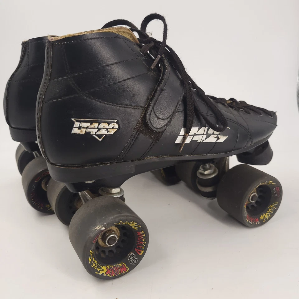 Patines de colección Labeda LT429 tamaño 8 negros con ruedas Wicked To The Max de 62 mm Foto 4 de 4