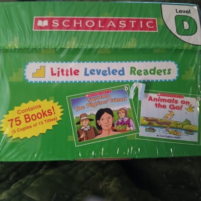 Scholastic Book Level D New In Box 75 Books