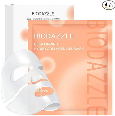 Bio-Collagen Real Deep Facial Mask Hydrating Overnight Hydrogel Mask Pore Minimi