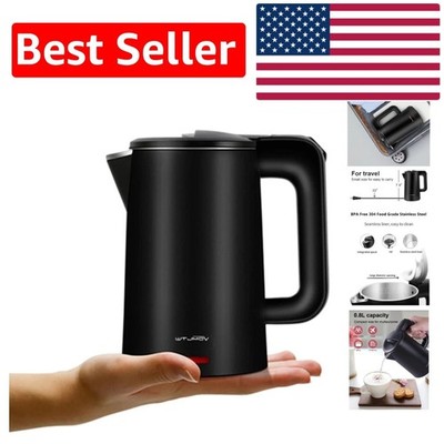 Fast Boiling 27oz Electric Kettle - Stainless Steel with Automatic Shut-off