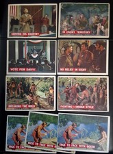 1956 Topps Davy Crockett Orange Back Trading Cards 4