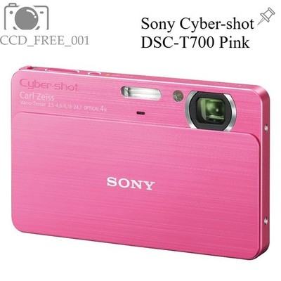 Sony Cyber-shot DSC-T700 Digital Camera 10.1MP 4x Optical Zoom Pink Auto Focus