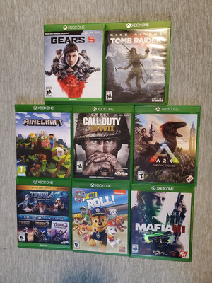 Lot Of 8 Xbox One Games Tested Working