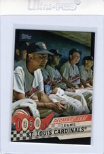 2020 Topps Decades Best Series 2 Teams Black /299 St Louis Cardinals #DB-3