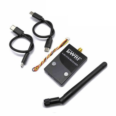 EWRF 48CH OTG Receiver 5.8G OTG Receiver One Linear Antenna for Android/Windows