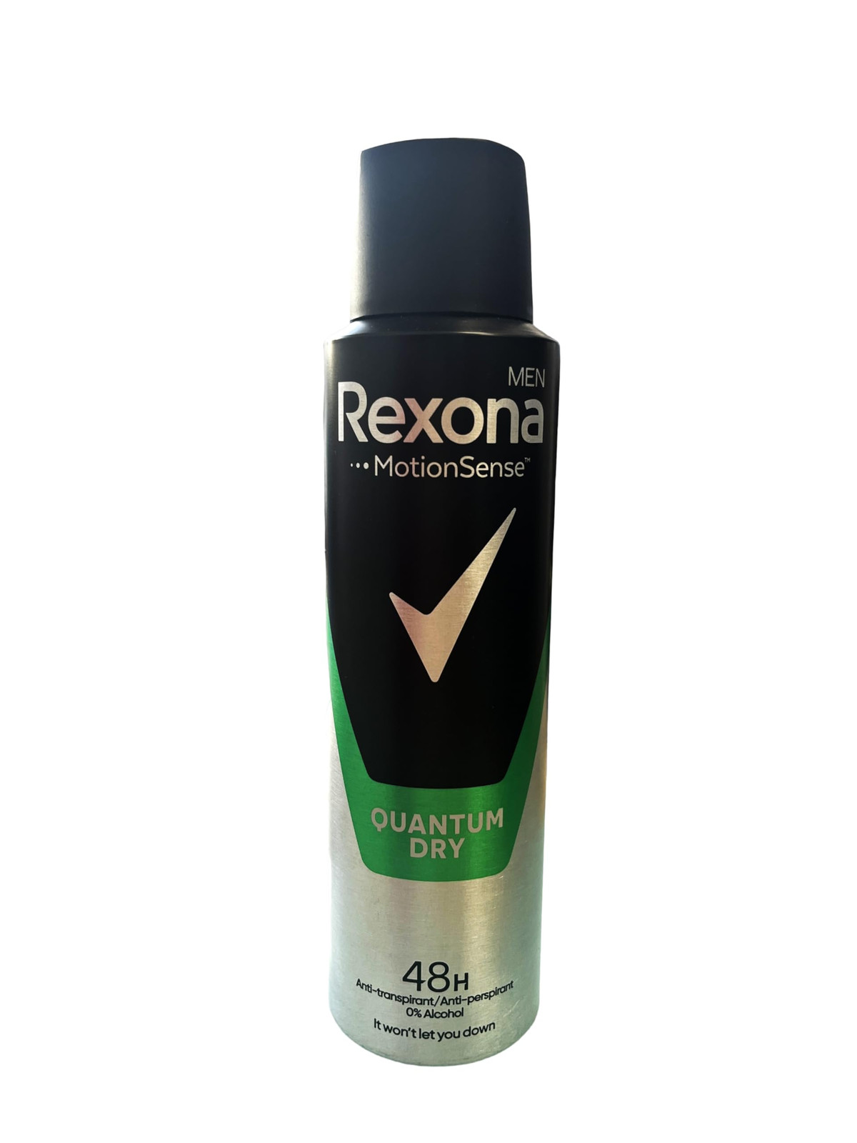 6 X REXONA Men Deodorante Spray "QuANTUM DRY" Motion Sense – 150 ml (i0h)