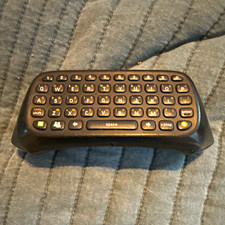 Microsoft Xbox 360 Chatpad QWERTY Keyboard Controller Attachment, Black