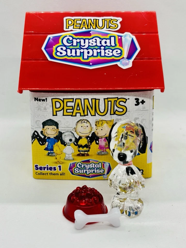 Cra-Z-Art Peanuts Crystal Sorpresa Serie 1 Mini Figura Caja Ciega Set-Snoopy Nuevo con Etiquetas Foto 4 de 4