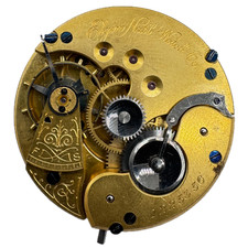 Antique 16s 1883 Elgin 11 Jewel Mechanical Pocket Watch Movement 93 USA