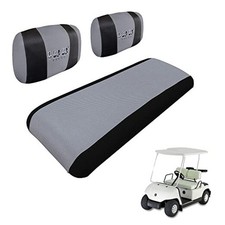 Golf Cart Yamaha G22 Seat Covers,Stylish Breathable Cart Seat Black/Grey