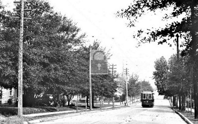 Street View Trolley Car Laurel Mississippi MS - Reprint