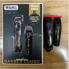 3025397 Wahl Cordless Barber Combo Black Magic Clip Clipper Detailer Trimmer