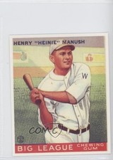 1983 Renata Galasso 1933 Goudey Reprints Heinie Manush #47 HOF 1q7