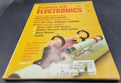 Popular Electronics Magazine May 1970 Build Laser Beam System Eico Vintage