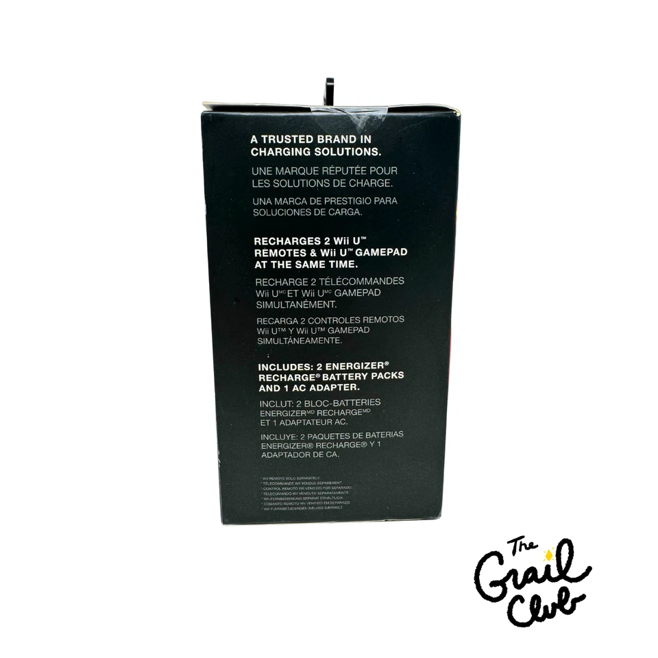 Energizer 3x Charging System PL-8507 Controller Charger For Nintendo Wii U & Wii - Image 4 of 4