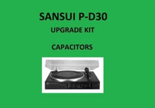 Turntable SANSUI P-D30 Repair KIT - all capacitors