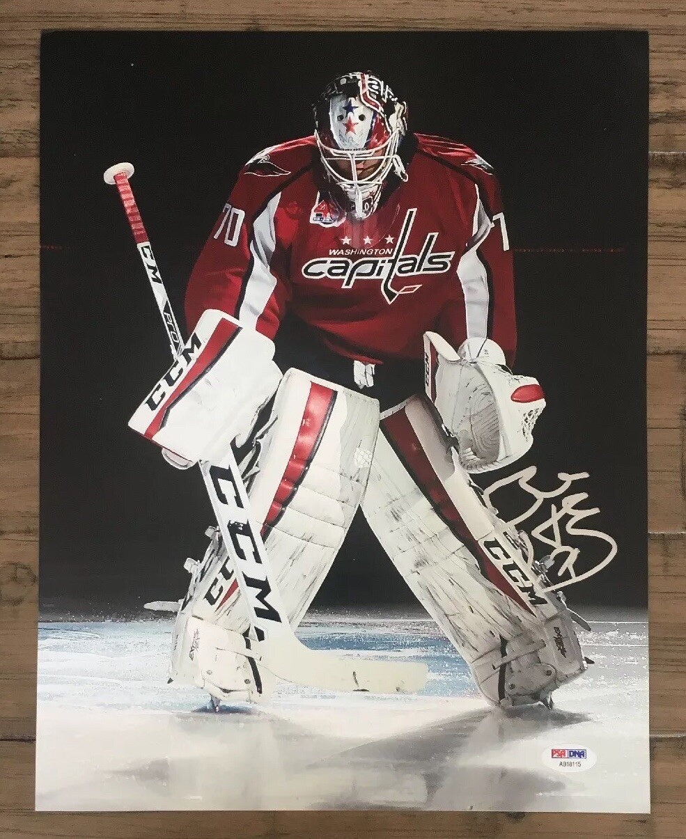 Braden Holtby Autographed Memorabilia 
