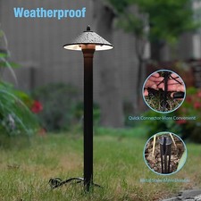 VENUS MANUFACTURING Low Voltage Well Lights Outdoor Landscape Lighting 4W 200 Lumen In-ground LED Landscape Lights Weatherproof 2800K Warm White 12V Deck Up-Lights For Yard Tree Garden Fence 4Pack - View #4