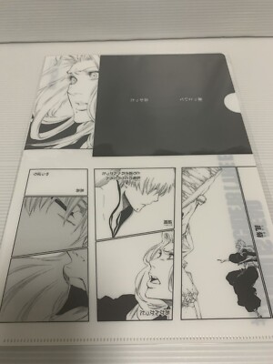 BLEACH EX Exhibition Rangiku Matsumoto Gin Ichimaru Clear File Import New JP
