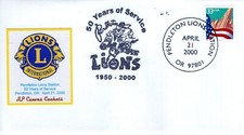 PENDELTON LIONS 50 YEARS OF SERVICE,  PENDELTON, OR  2000  L20