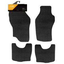 Van Floor Mats For Toyota Hiace 1982-1989 Tailored Extra Heavy Duty 5mm Rubber