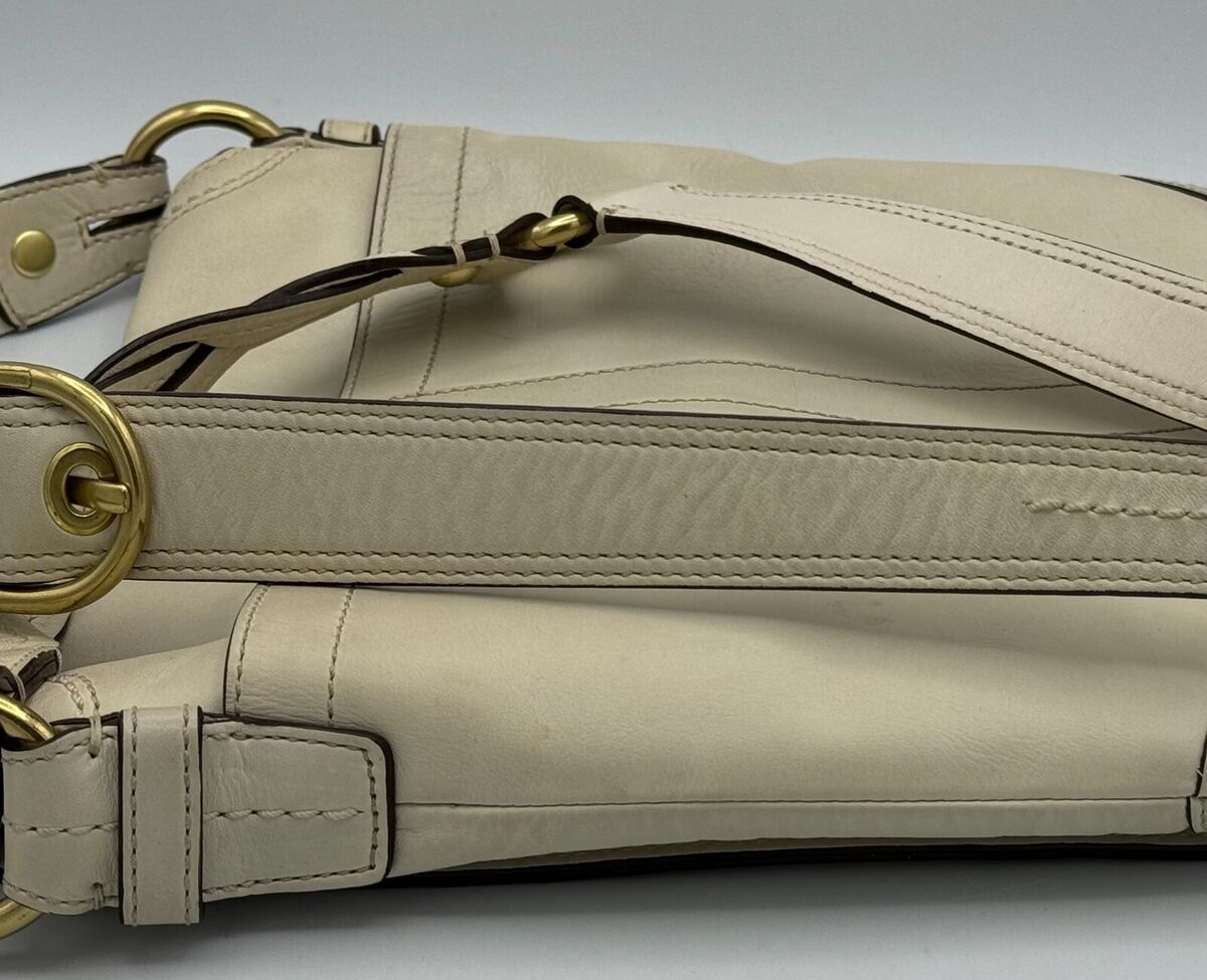 COACH Shoulder Bag Leather Beige Solid Color C06S-10052 | eBay COACH Shoulder Bag Leather Beige Solid Color C06S-10052 | eBay