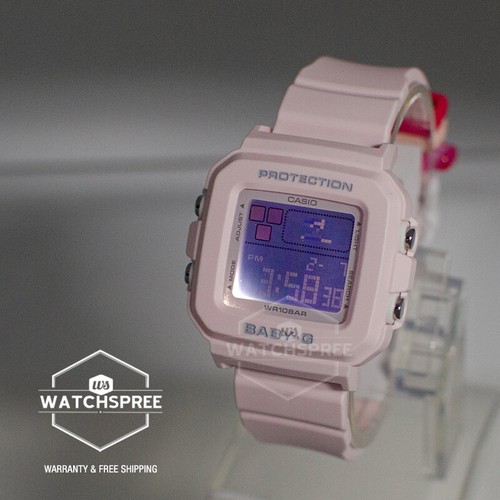 Casio Baby-G BGD-10 Lineup BABY-G+PLUS Pink Resin Band Watch BGD10L-4D BGD-10L-4 - Picture 3 of 4