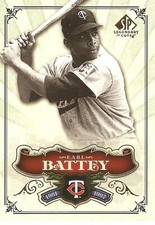 2006 SP LEGENDARY CUTS EARL BATTEY BASEBALL CARD   #7