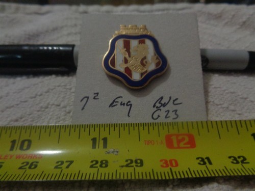 Crest Unità 7° Brigata Ingegneri G23, DI, DUI (DRAW#T1)