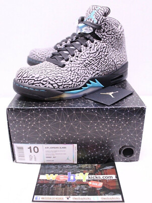 Air Jordan Retro 3Lab5 Cement Gray Gamma Blue Sneakers Men's Size 10 599581007
