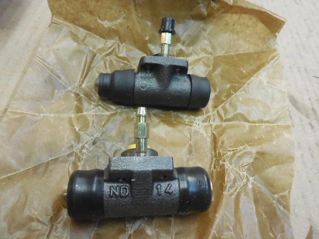 Juego de 2 cilindros de rueda de freno de tambor trasero #W-02400 - Se adapta a VW Rabbit H225 Foto 2 de 4