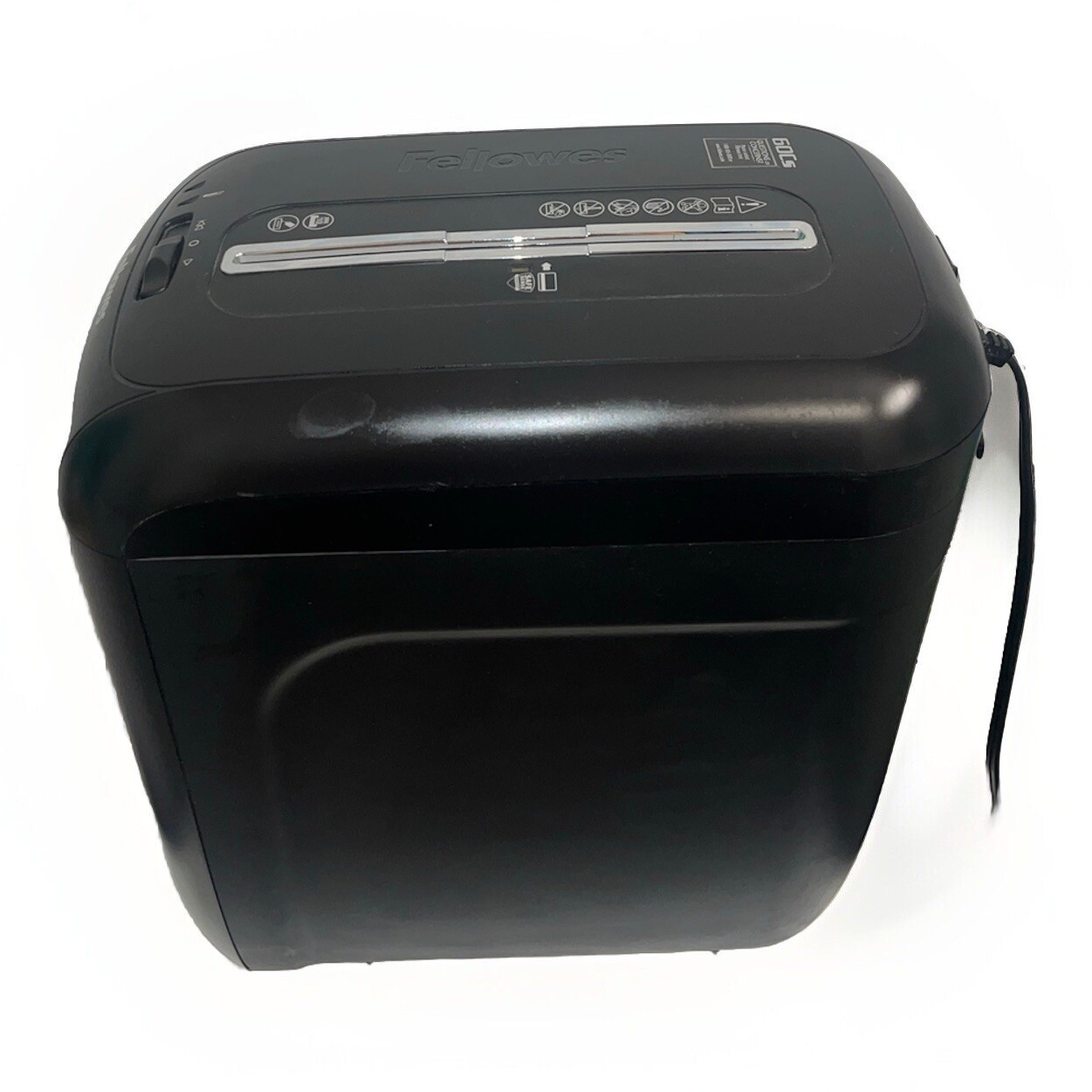 Fellowes Powershred 60Cs 10-Sheet Cross-Cut Paper and Credit Card Shredder with-image