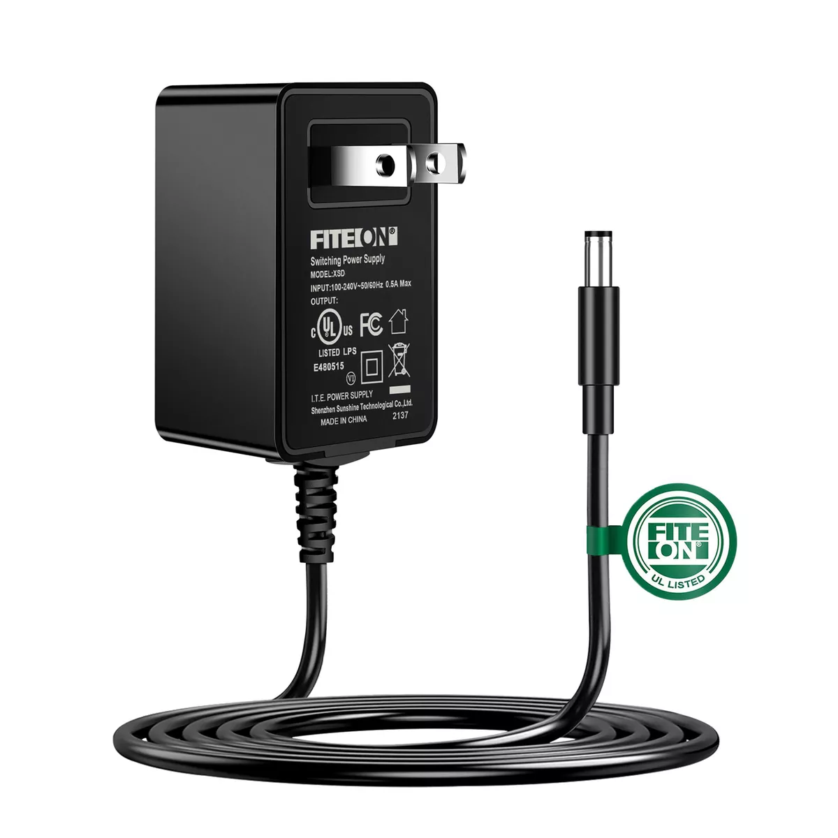 UL 5ft Adapter Charger for Pro Form 785 F Elliptical Exerciser PFCCEL579090 PSU