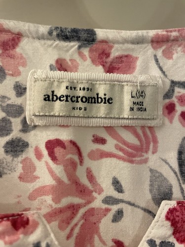 ABERCROMBIE Kids Floral Dress Size L (14) - 第 3/3 張圖片